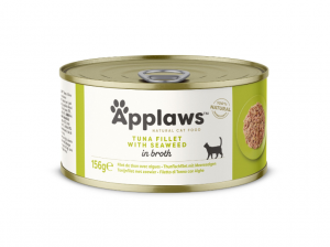 Applaws Cat Tuna Fillet with Seaweed 6 x 156g